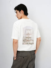 Men's Short-Sleeve T-Shirt with Back Embroidery